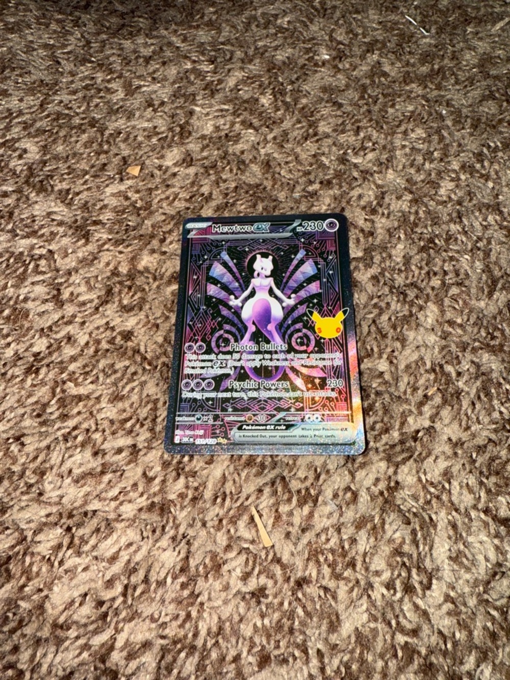 Pokémon 30th Celebration: Mewtwo EX 151/128
